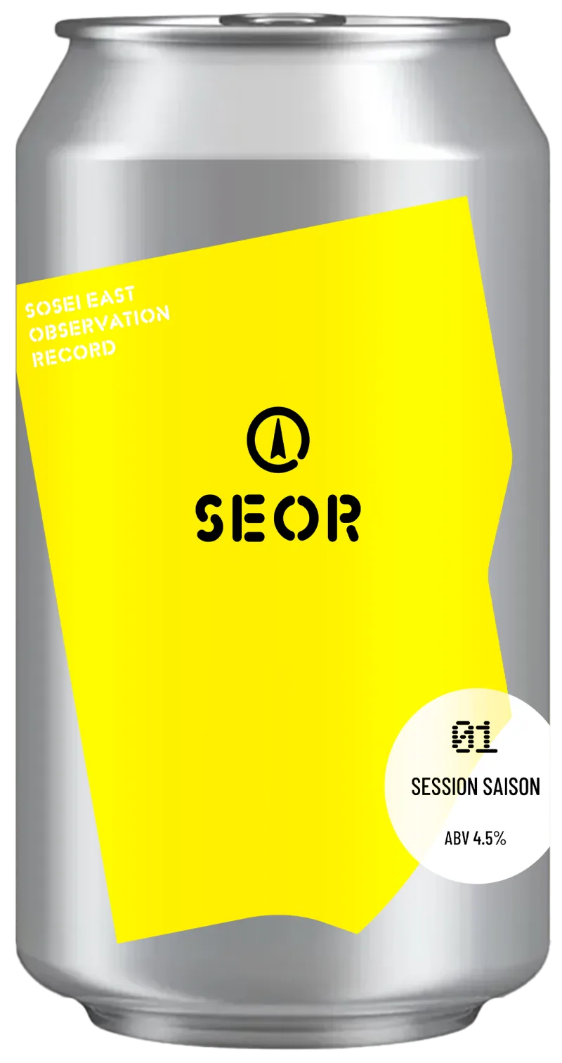 SEOR #01 SESSION SAISONの缶