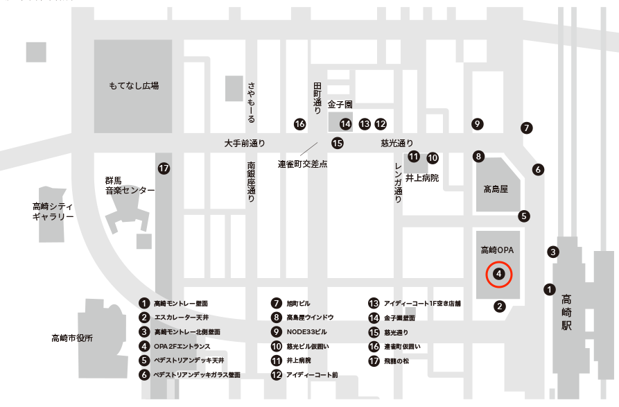 img-map - 実験施設 ZOKZOK 展示マップ